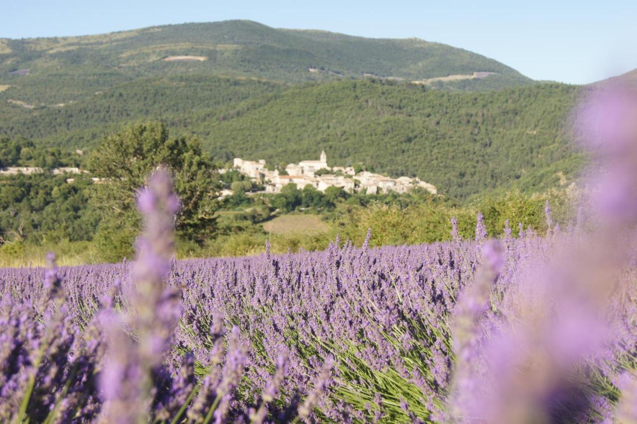 Отель La Claveliere Saint-Auban-sur-l'Ouveze Экстерьер фото